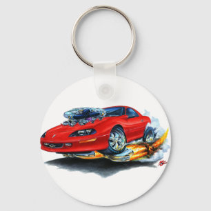 Camaro röd bil 1993-97 nyckelring