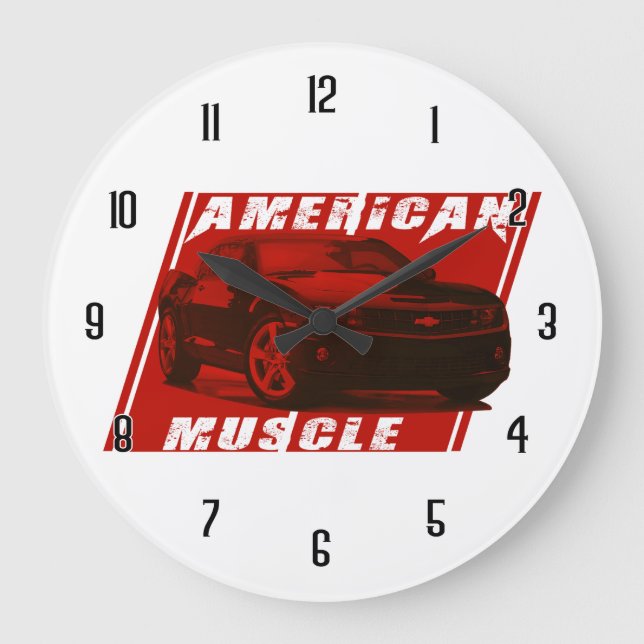 Camaro Sees Red Stor Klocka (Framsida)