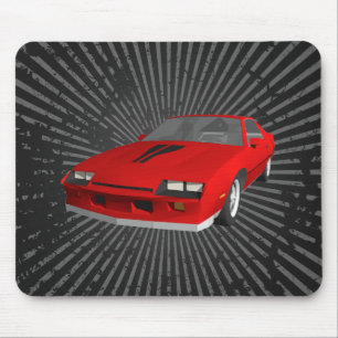 Camaro Sports Car 80: Anpassningsbar Mousepad Musmatta