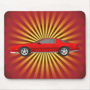 Camaro Sports Car 80: Anpassningsbar Mousepad Musmatta