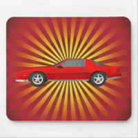 Camaro Sports Car: Anpassningsbar Mousepad