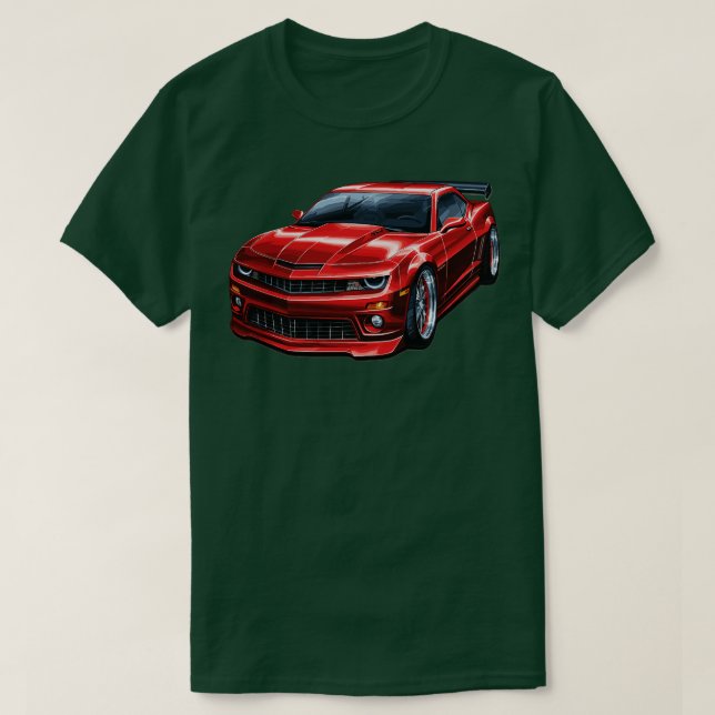 Camaro SS 2001 T Shirt (Design framsida)