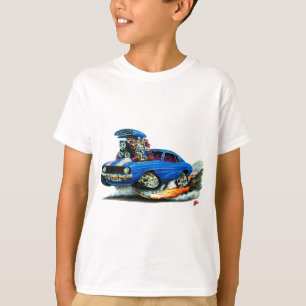 Camaro SS blåvit bil 1969 T Shirt