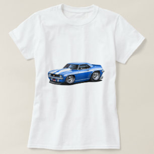 Camaro SS blåvit bil 1969 T-shirt