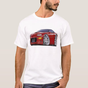 Camaro SS rödbrun bil 1998-03 T-shirt
