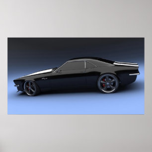 Camaro SS sportbilaffisch Poster
