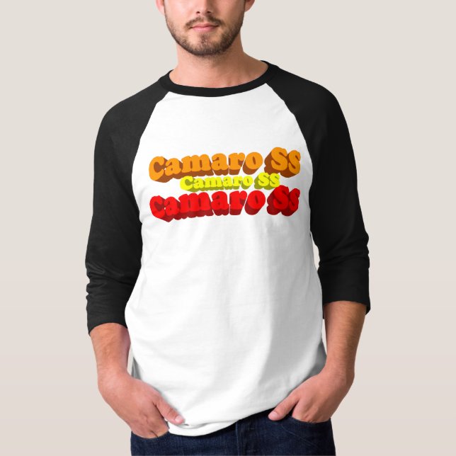 Camaro SS T-tröjaMult-Färg Tee (Framsida)