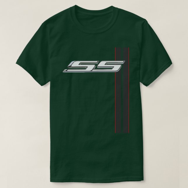 Camaro SS toppen sport tävla rand T Shirt (Design framsida)