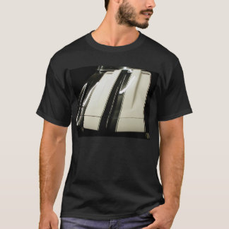 Camaro svart 1969 med vitrandar t shirt