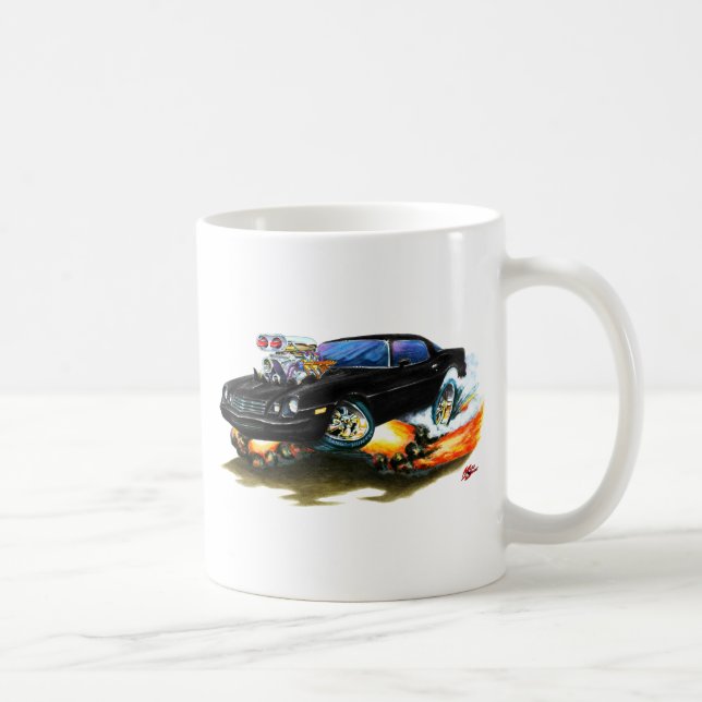 Camaro svart bil 1979-81 kaffemugg (Höger)