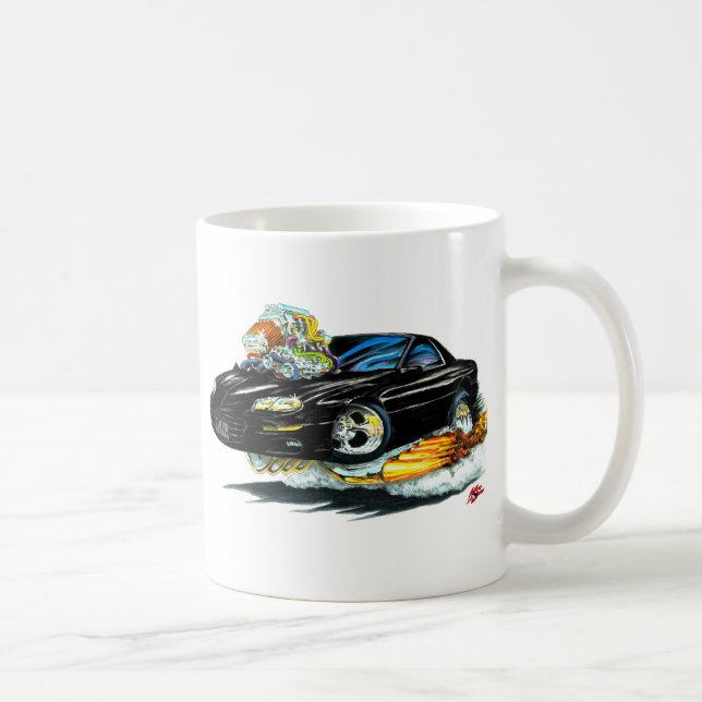 Camaro svart bil 1998-02 kaffemugg (Höger)