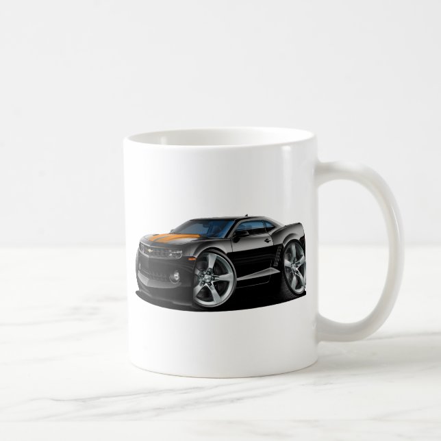 Camaro Svart-Orange bil 2010-12 Kaffemugg (Höger)