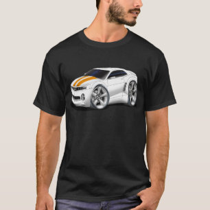 Camaro Vit-Orange bil 2010-11 T-shirt