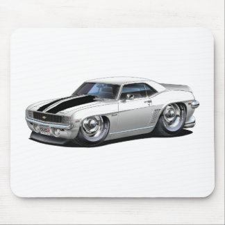 Camaro Vit-Svart bil 1969 Musmatta