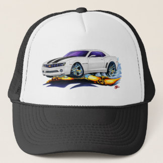 Camaro Vit-Svart bil 2010 Keps