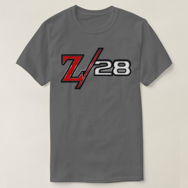 Camaro Z28 emblem T Shirt (Design framsida)