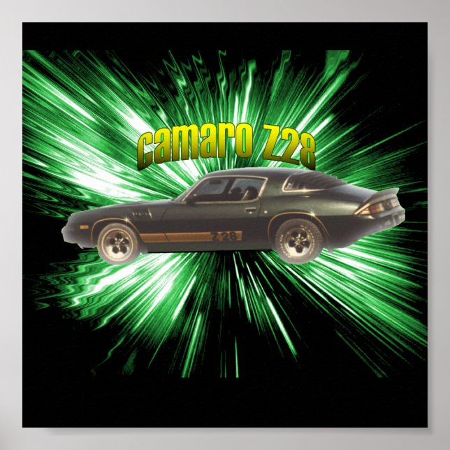 Camaro Z28 Poster (Framsidan)