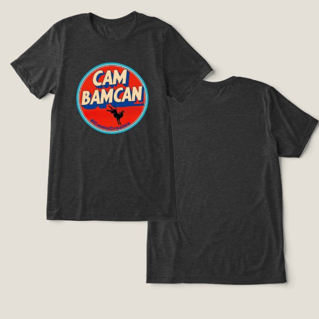 CamBamCan - Main T Shirt (Design fram och bak)