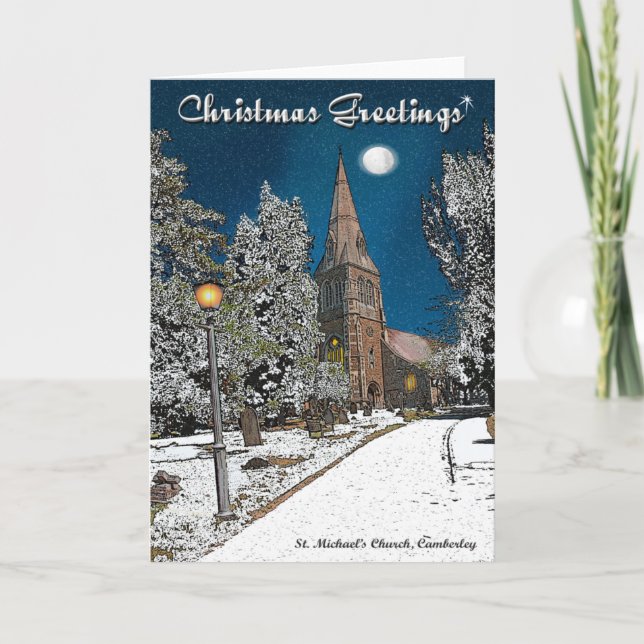 Camberley julkort helgkort (Framsida)