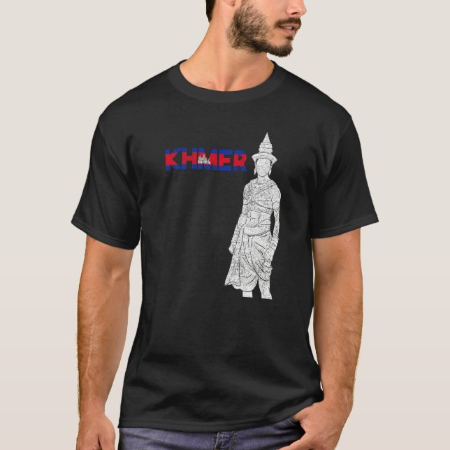 Cambodia Cambodian Khmer Traditional Dance Reamker T Shirt (Framsida)