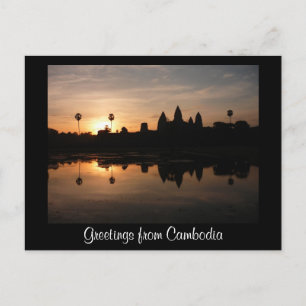 cambodia hälsning vykort