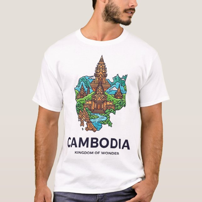 CAMBODIA T SHIRT (Framsida)