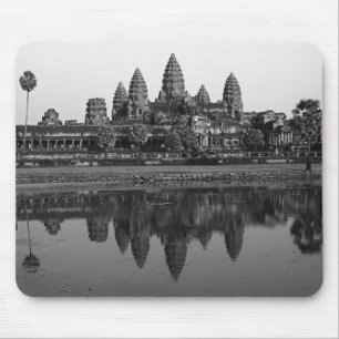 Cambodja Angkor Wat reser fotoet Mousepad Musmatta