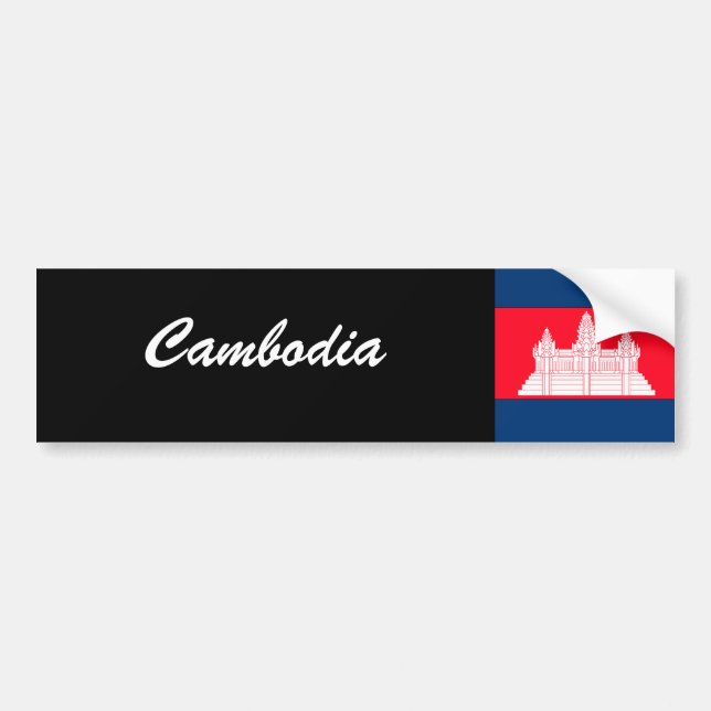 Cambodja Bildekal (Framsidan)