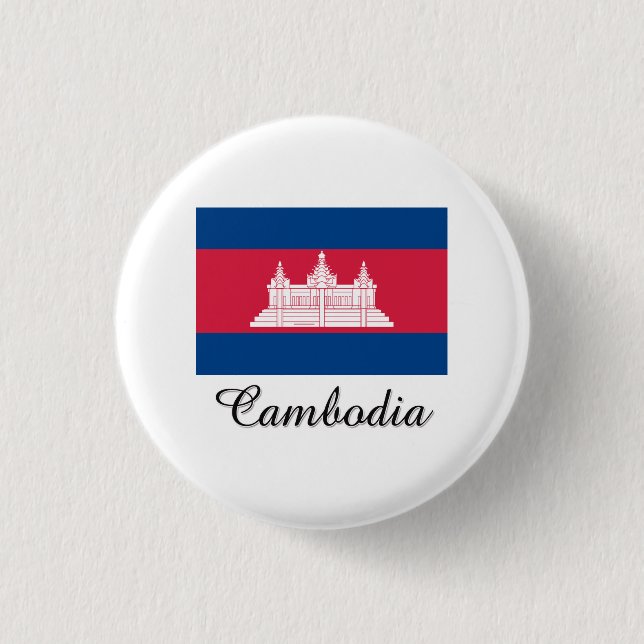 Cambodja flaggadesign knapp (Framsida)
