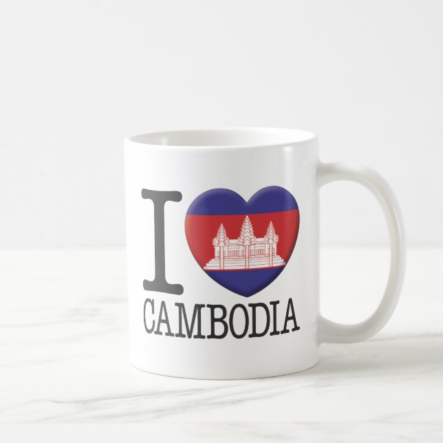 Cambodja Kaffemugg (Höger)