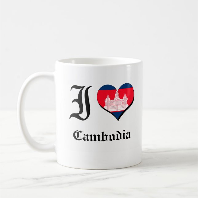 Cambodja Kaffemugg (Vänster)