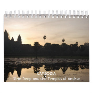 CAMBODJA: Siem Reap och tempelen av Angkor Kalender