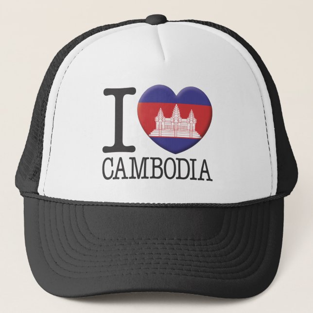 Cambodja Truckerkeps (Framsida)