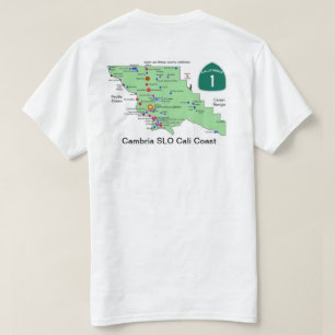 Cambria kartor t shirt