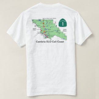 Cambria kartor t shirt