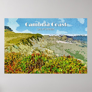 Cambria Kusten Poster
