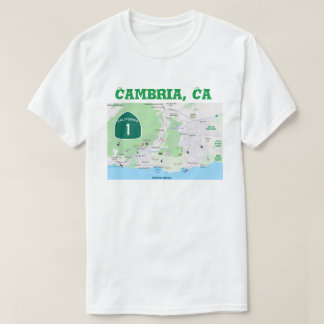 Cambria SLO Ställe Namn T Shirt