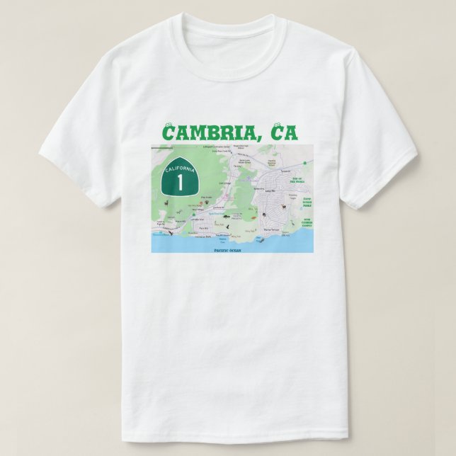 Cambria SLO Ställe Namn T Shirt (Design framsida)