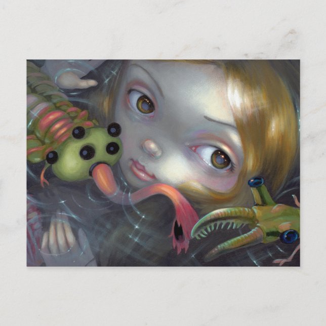 "Cambrian Sjöjungfru" vykort (Framsida)