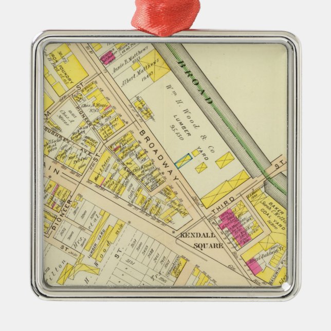 Cambridge Atlas 12 Julgransprydnad Metall (Framsidan)