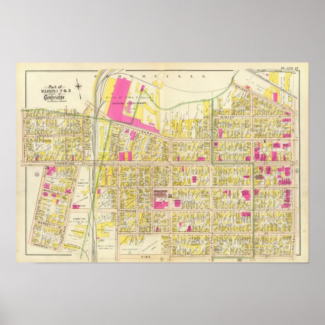 Cambridge Atlas 14 Poster (Framsidan)