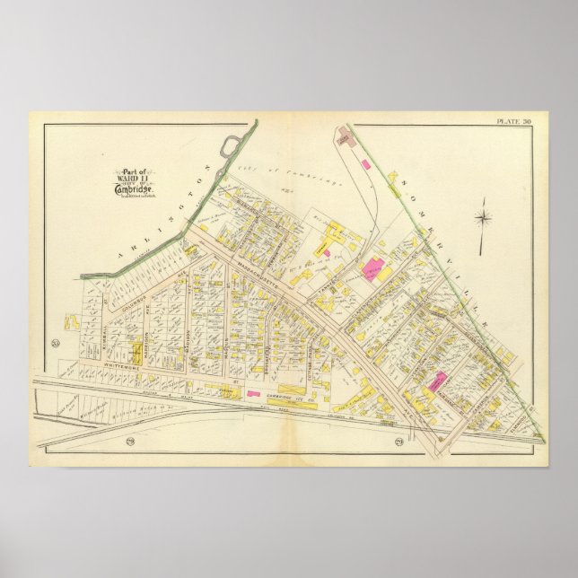 Cambridge Atlas 20 Poster (Framsidan)