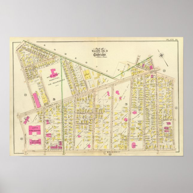 Cambridge Atlas 3 Poster (Framsidan)