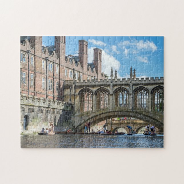Cambridge Bridge of Sighs puzzle Pussel (Horisontell)