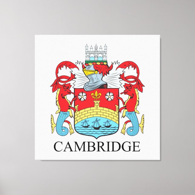 Cambridge jackar av arm canvastryck (Framsida)