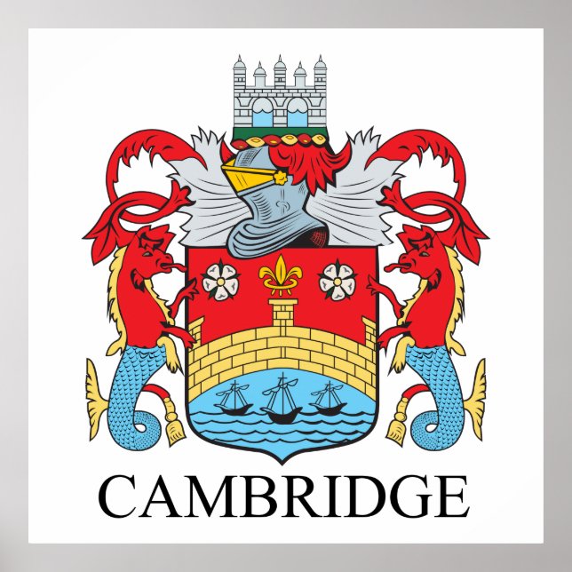 Cambridge jackar av arm poster (Framsidan)