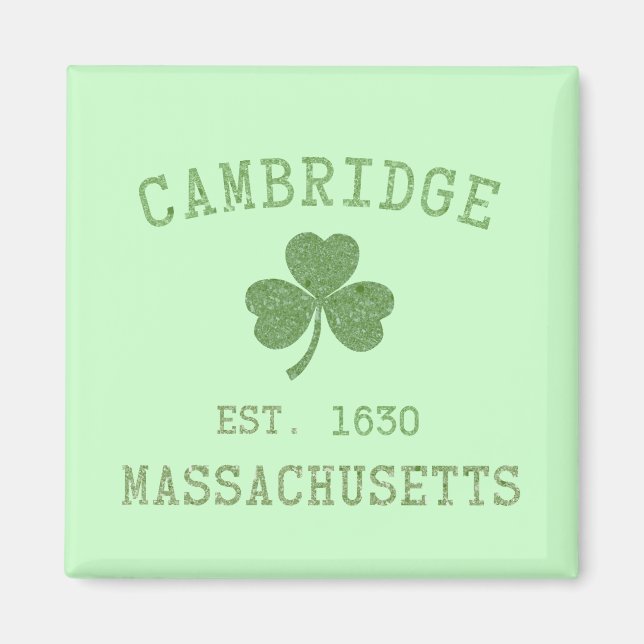 Cambridge MA Magnet (Framsidan)