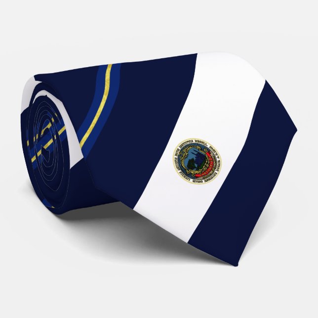Cambridge (Massachusetts) City flagga Neck Tie Slips (Rullad)