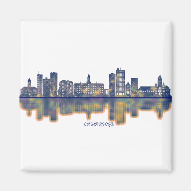 Cambridge Massachusetts Magnet (Framsidan)