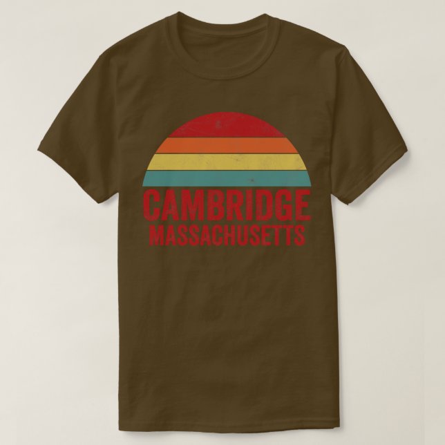 Cambridge Massachusetts T Shirt (Design framsida)